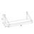 Calyx 28" Modern Floating Wall Shelf