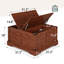 Table basse rustique en bois-2003215428