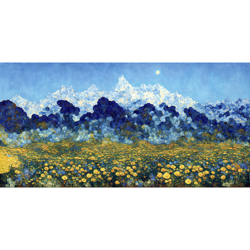 Cloudscape, 18" H x 36" W