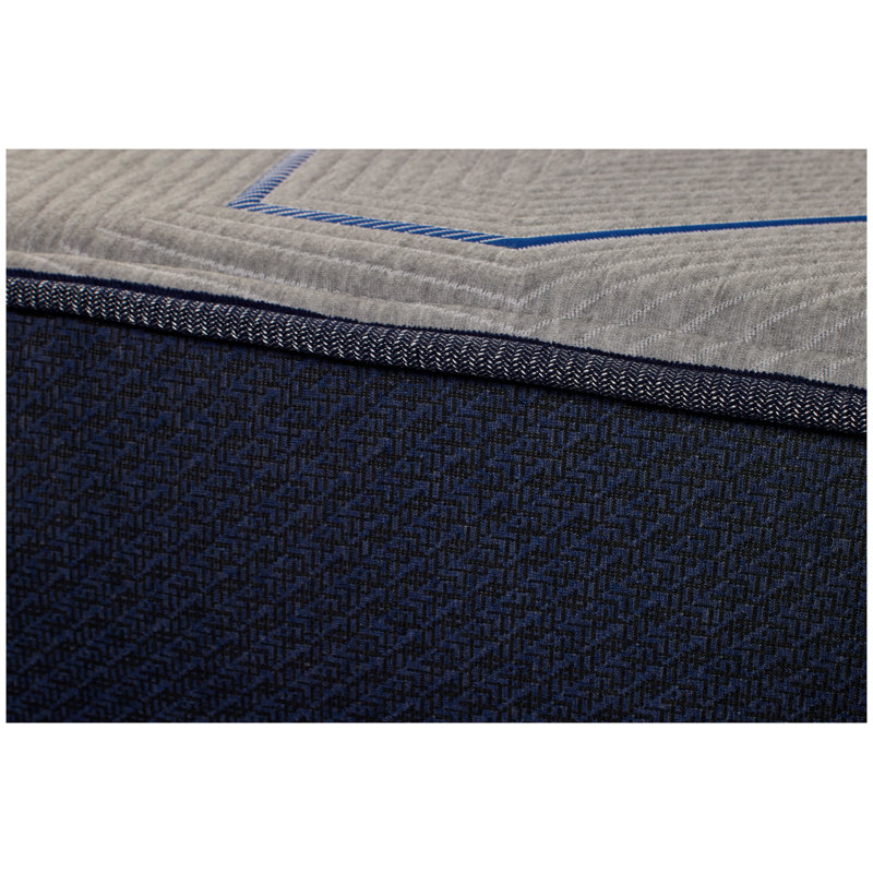 Matelas très grand californien bleu marine avec technologie de refroidissement double HealthRest par Restonic