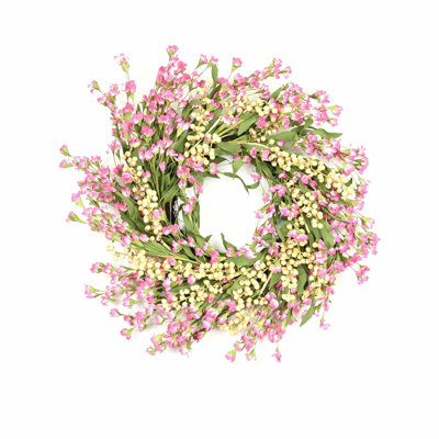 Couronne de porte artificielle 22 po