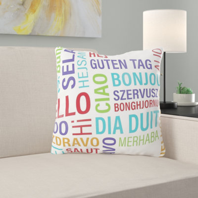 Coussin hello