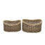 Ensemble de 2 paniers en ruppie maritime