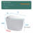 Yingze Luxury Smart Toilet, Built-In Bidet, Auto Flush, Heated Seat, Warm Dryer, Night Light-106240972