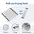 LQS 13"L X 15"W Workstation Undermount Bar Prep RV Sink Stainless Steel Small Kitchen Sink