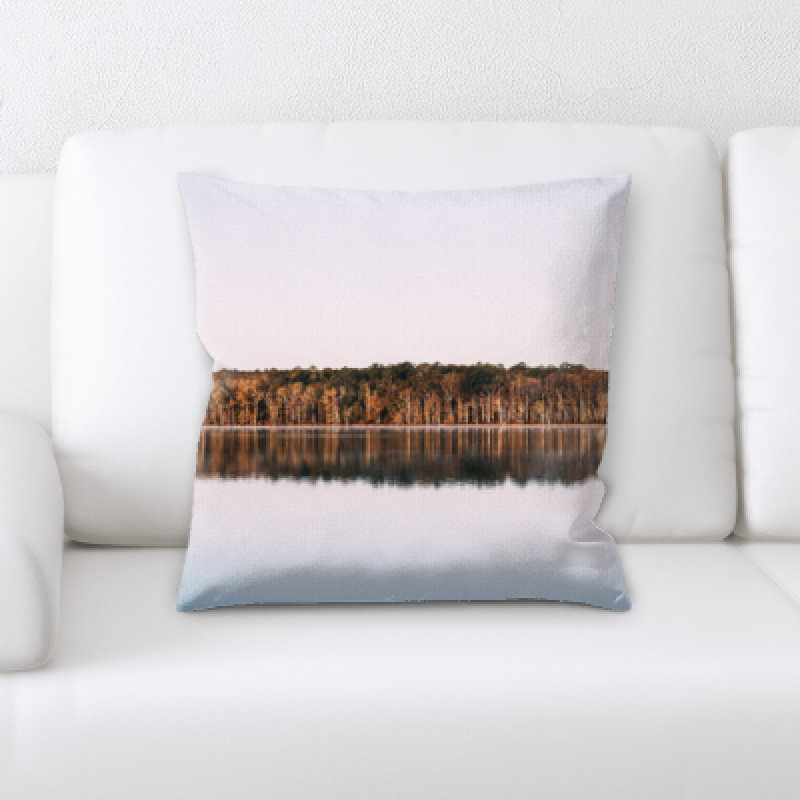 Microsuede Throw Pillow