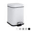 Harbour Housewares 3L Square Bathroom Pedal Bin-1347175682