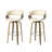 Tavar Upholstered Faux Leather Bar Stool-2070517374-2052157480