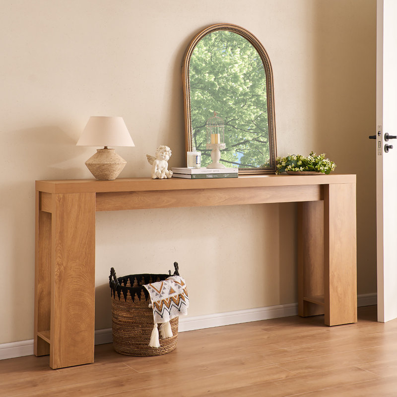 70.8cm Console Table, Natural Oak