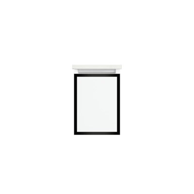 Base de meuble-lavabo simple avec cadre 12,13 po Profile