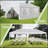 10FT Wedding Tent with 8 Removable Sidewalls-112385264