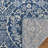 Avira Damask Navy/Light Gray Area Rug-1444890230