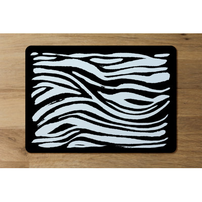 Ghevont Wood, Polyester Abstract Rectangle Placemat