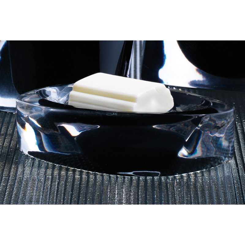Velia Soap Dish, Black