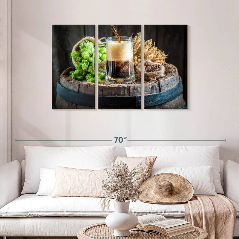 Yarlin Beer, 28" H x 45" W