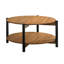 Table basse à finition ouverte noyer 1pc