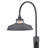 Troyer Outdoor Post Mount Lantern with Clear Seedy Glass-108493352