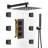 Revitalize 12 Inch Luxury Thermostatic Complete Shower System with Rough-in Valve-62520467