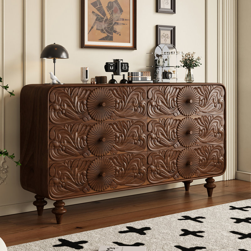 Armoire d'appoint Coffee, Café, H 35,43 po x l 47,24 po x P 15,75 po