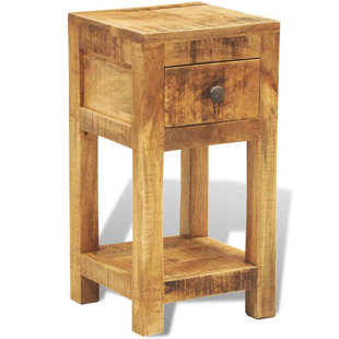 Solid Wood End Table