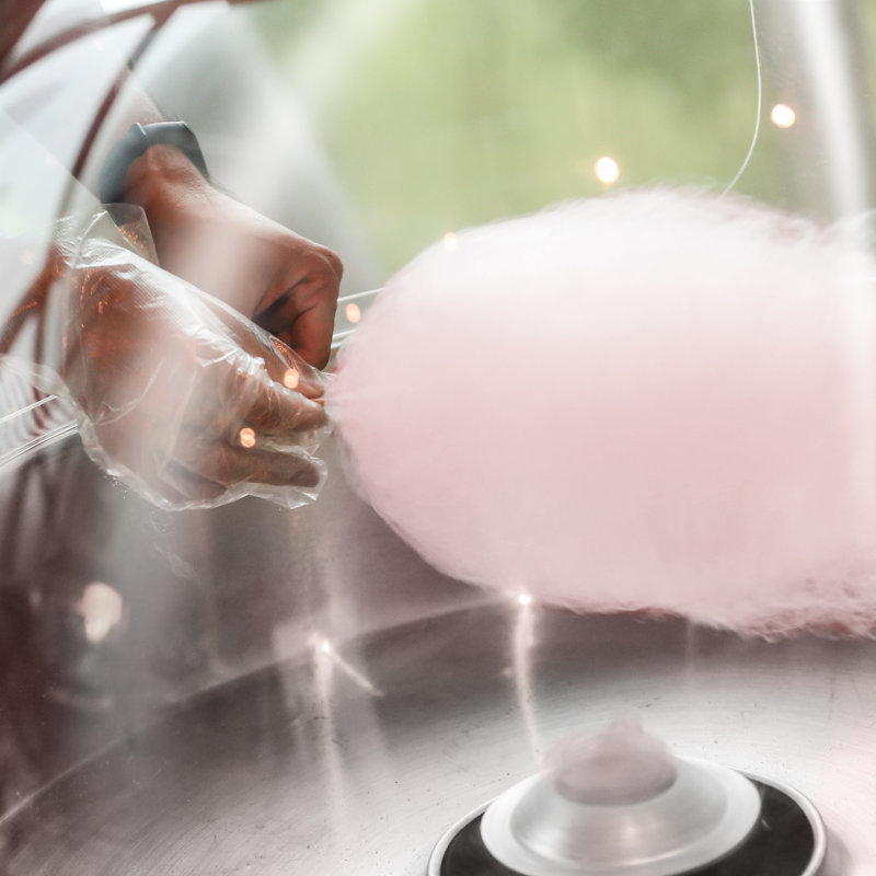 Olde Midway Cotton Candy Machine