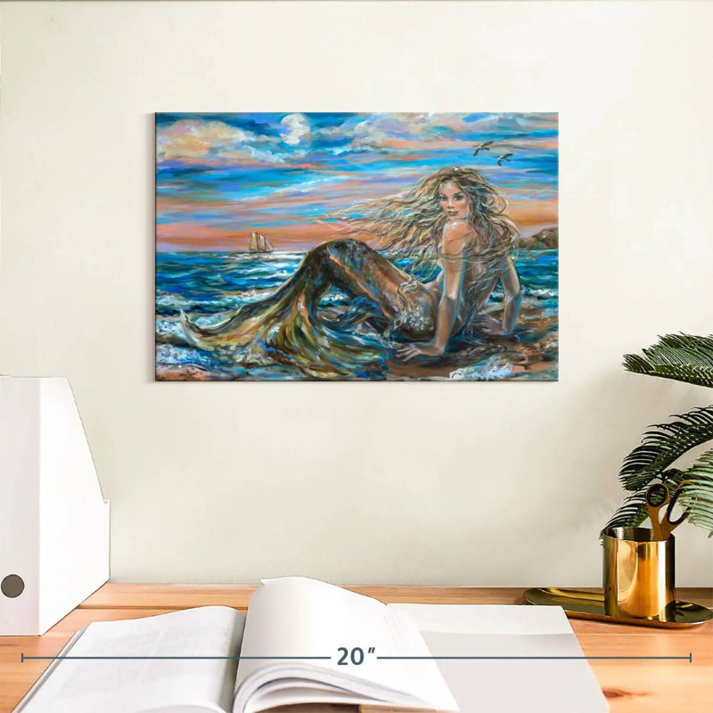 Kelan Full Moon Siren, 8" H x 12" W