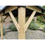 Ottawa 3.6 x 4m Cedar Wood Frame with Double Roof-124299393