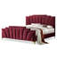 Structure de lit en flanelle Glam Classic-1443950574-1443950572