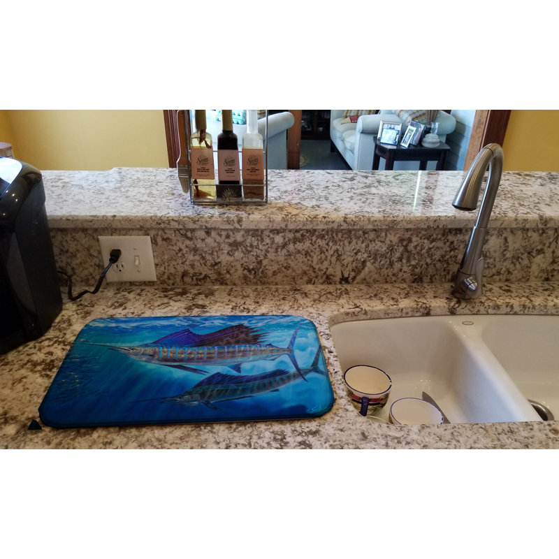 Grand tapis de séchage sailfish ouvert