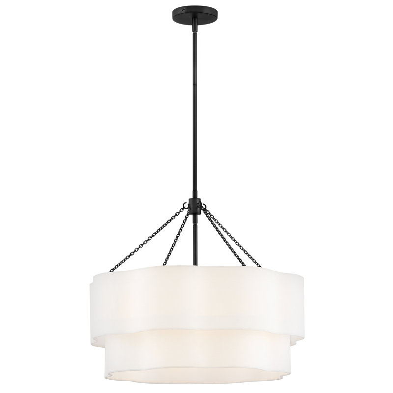 Hinkley Gwen Medium Drum Chandelier, Black