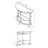 Freestanding Glass Top Home Bar Wine Cabinet-343201213