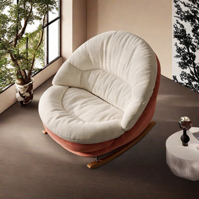 Chaise berçante élégante