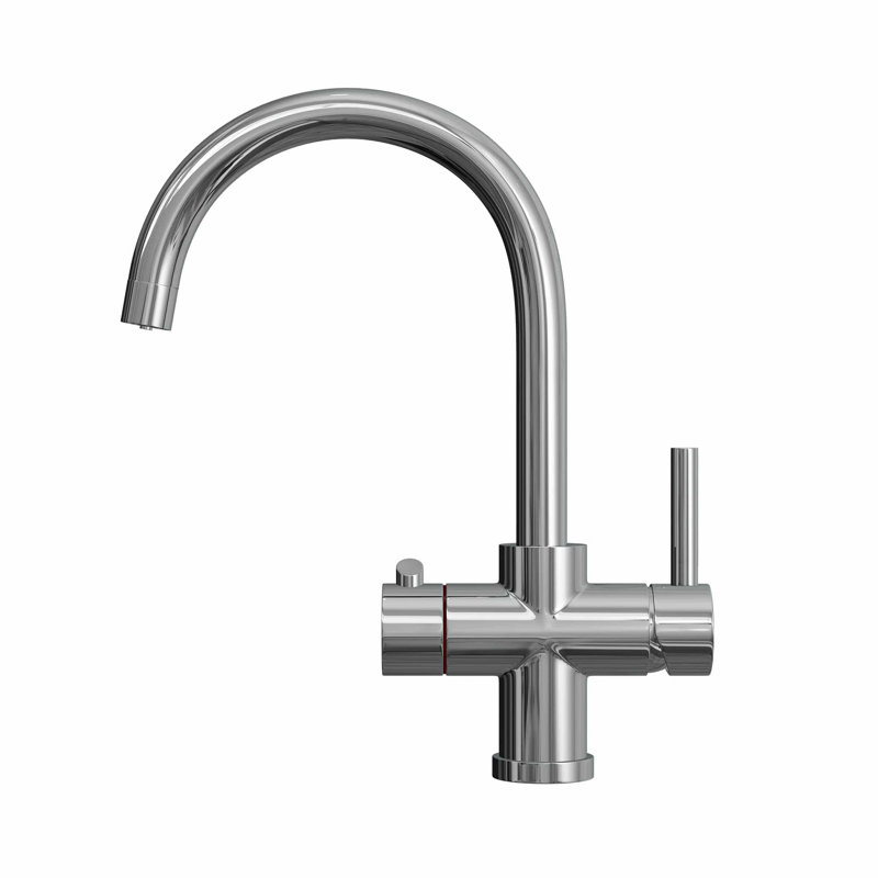 Fohen Touch Kitchen Faucet, Polished Chrome