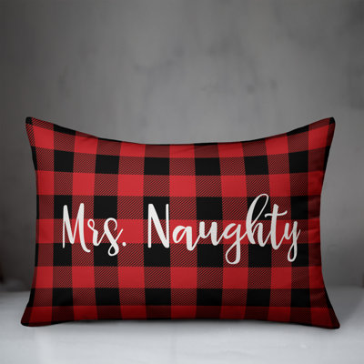 Plaid Throw Pillow