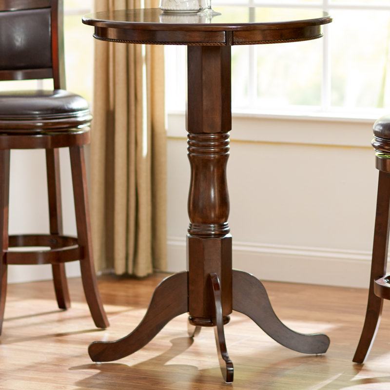 Cogburn Round Solid Wood Base Dining Table