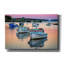 «Reflections At Dusk In Bernard Harbor» par Rick Berk, art mural sur toile