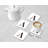 Cork Square 4 Piece Coaster Set-1877611795