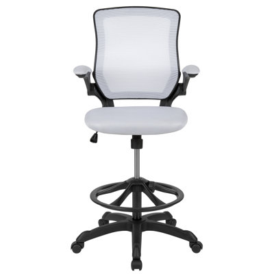Blue Elephant Mesh Drafting Chair