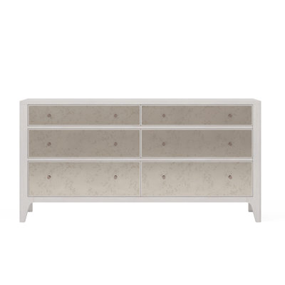 Mezzanine Solid Wood 68'' W 6 - Drawer Dresser