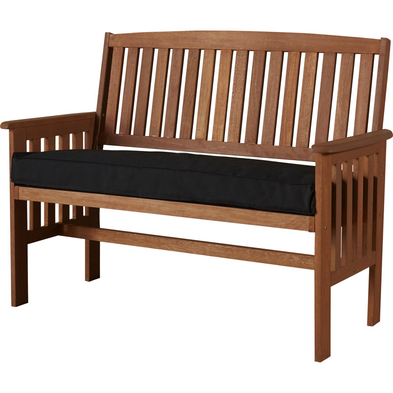 Banc de jardin en bois Millersville, Brun cannelle