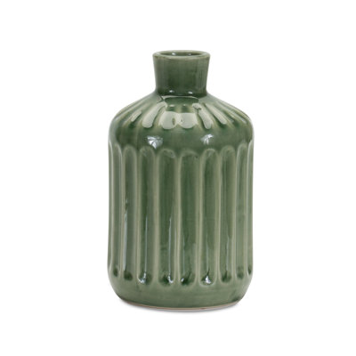 Dawnella Green Terracotta Table Vase