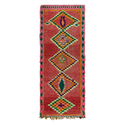 One-of-a-Kind Rectangle 3'2x7'10" Area Rug