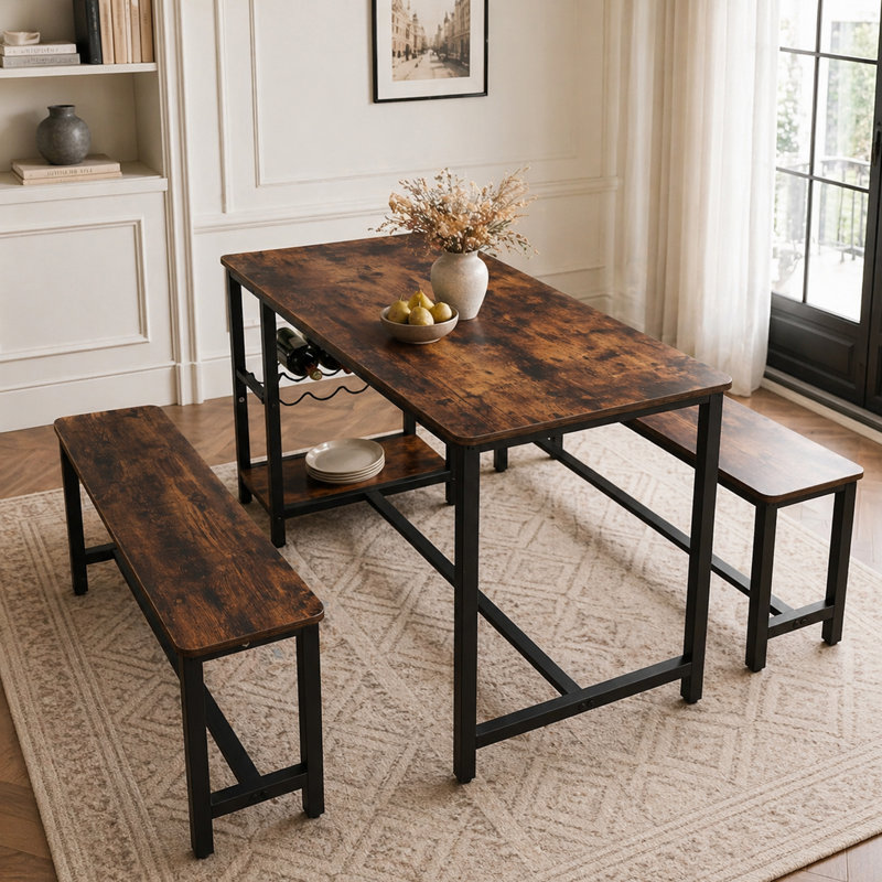 Lasiandra 4 - Person Dining Set