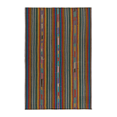 Chaput One-of-a-Kind 6'2" X 9'3" 1950s Wool Area Rug in