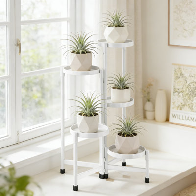 Support à plante à 5 niveaux pour l'extérieur et l'intérieur
