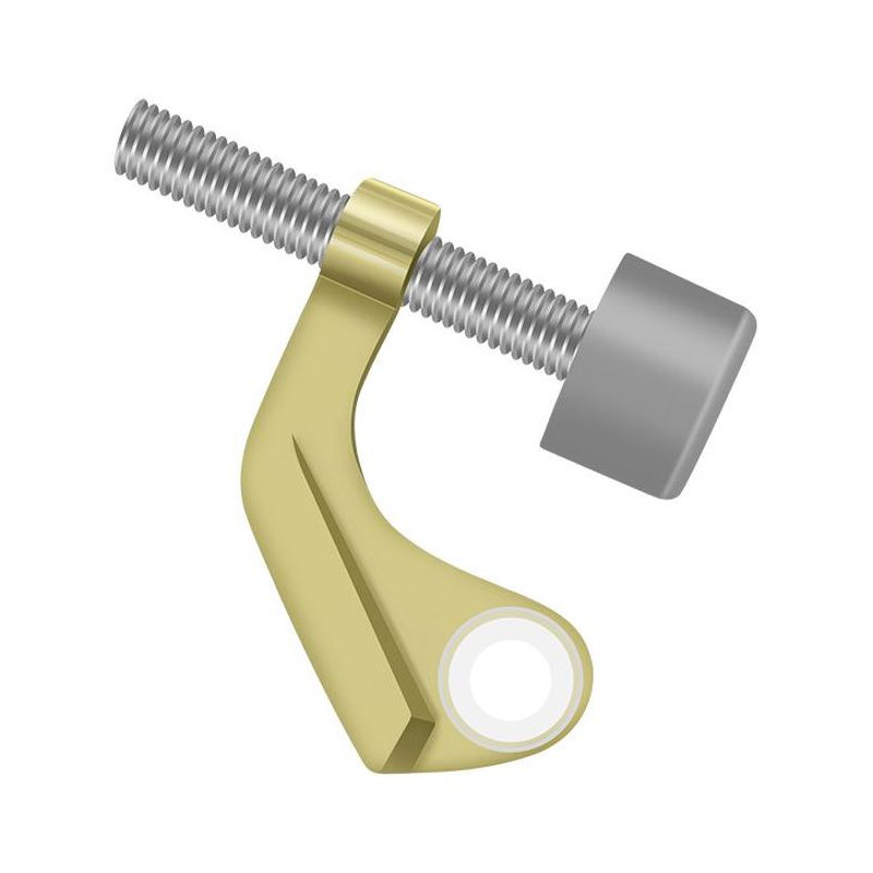 Kick Stop, Polished Brass
