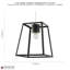 25cm H Metal Square Pendant Shade ( Screw On )-1285321316