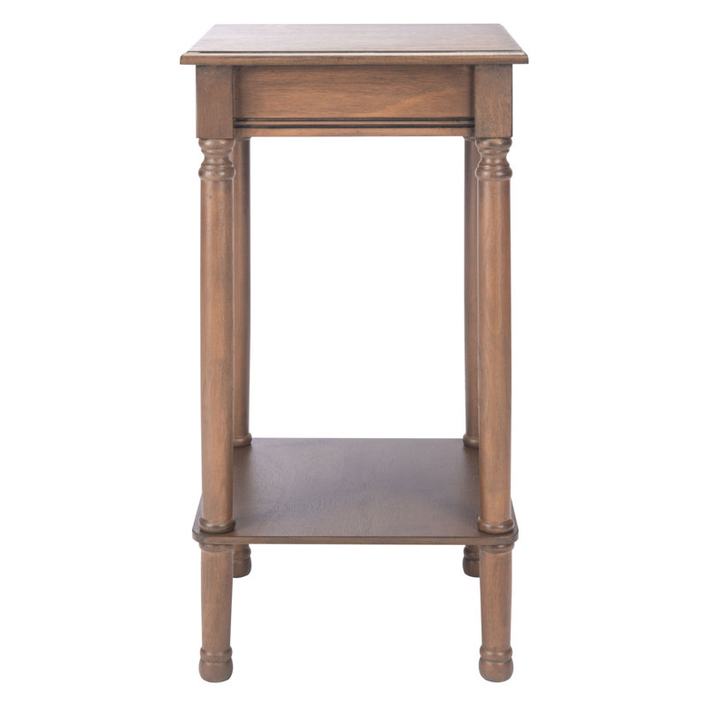 Peters End Table, Brown