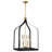 Electra 8-Light Lantern Birdcage Chandelier in Black-44598479-5700598-5700599