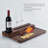 Gourmet Basics By Mikasa Wine And  Charcuterie Wood Serve Tray